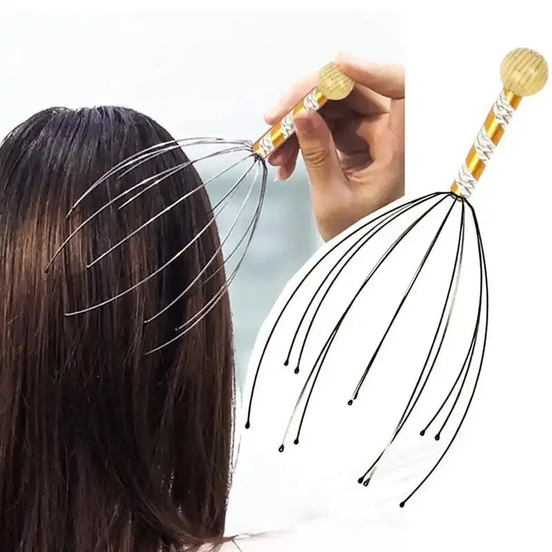 OPUŠTAJUĆI MASAŽER ZA GLAVU OPUŠTAJUĆI MASAŽER ZA GLAVU