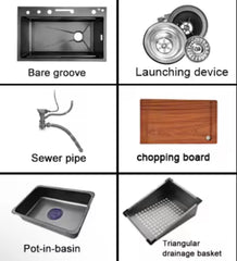 Premium kuhinjski sudoper 5u1 Outlet Prodaja