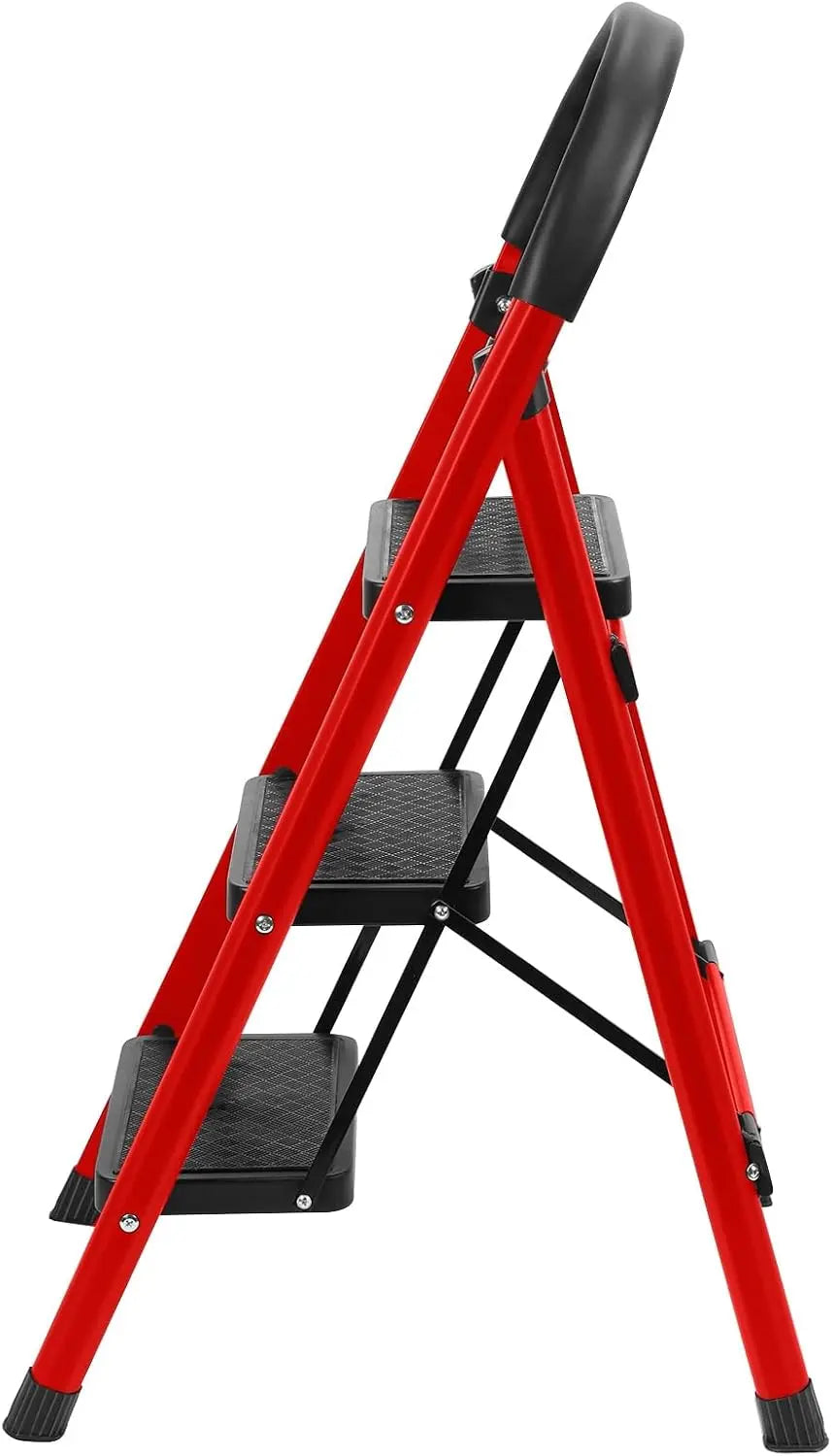 Premium sklopive aluminijske ljestve - 3 stepenice Outlet Prodaja