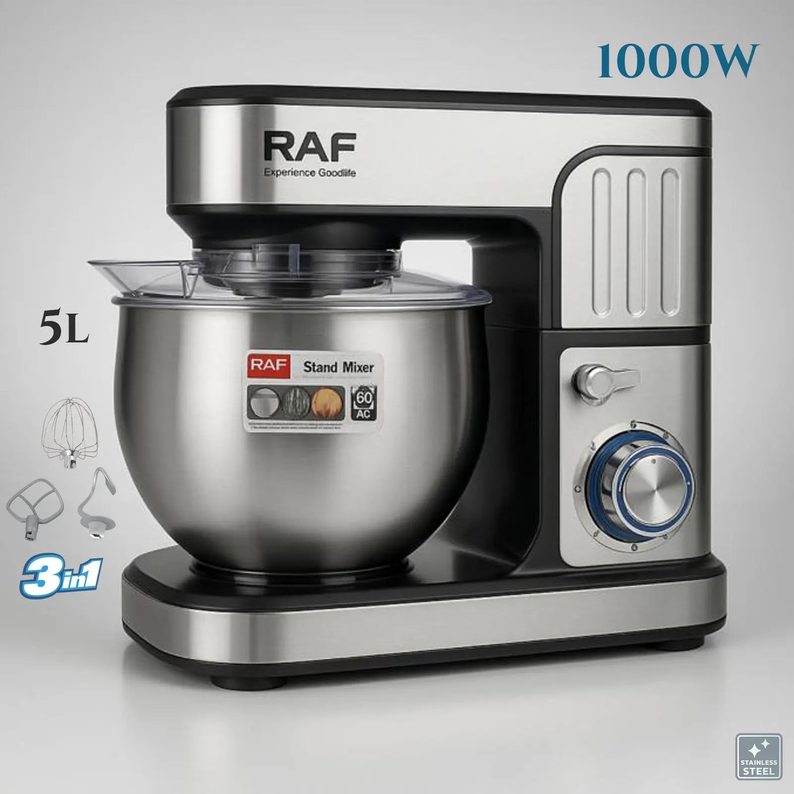 RAF Samostojeći Mikser 5L – 1000W Snage Outlet Prodaja