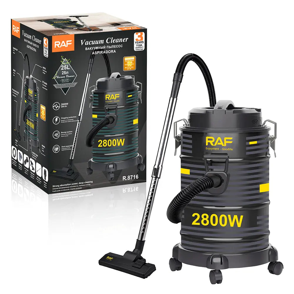 RAF usisavač za mokro i suho usisavanje 2800 W / 25 L Outlet Prodaja