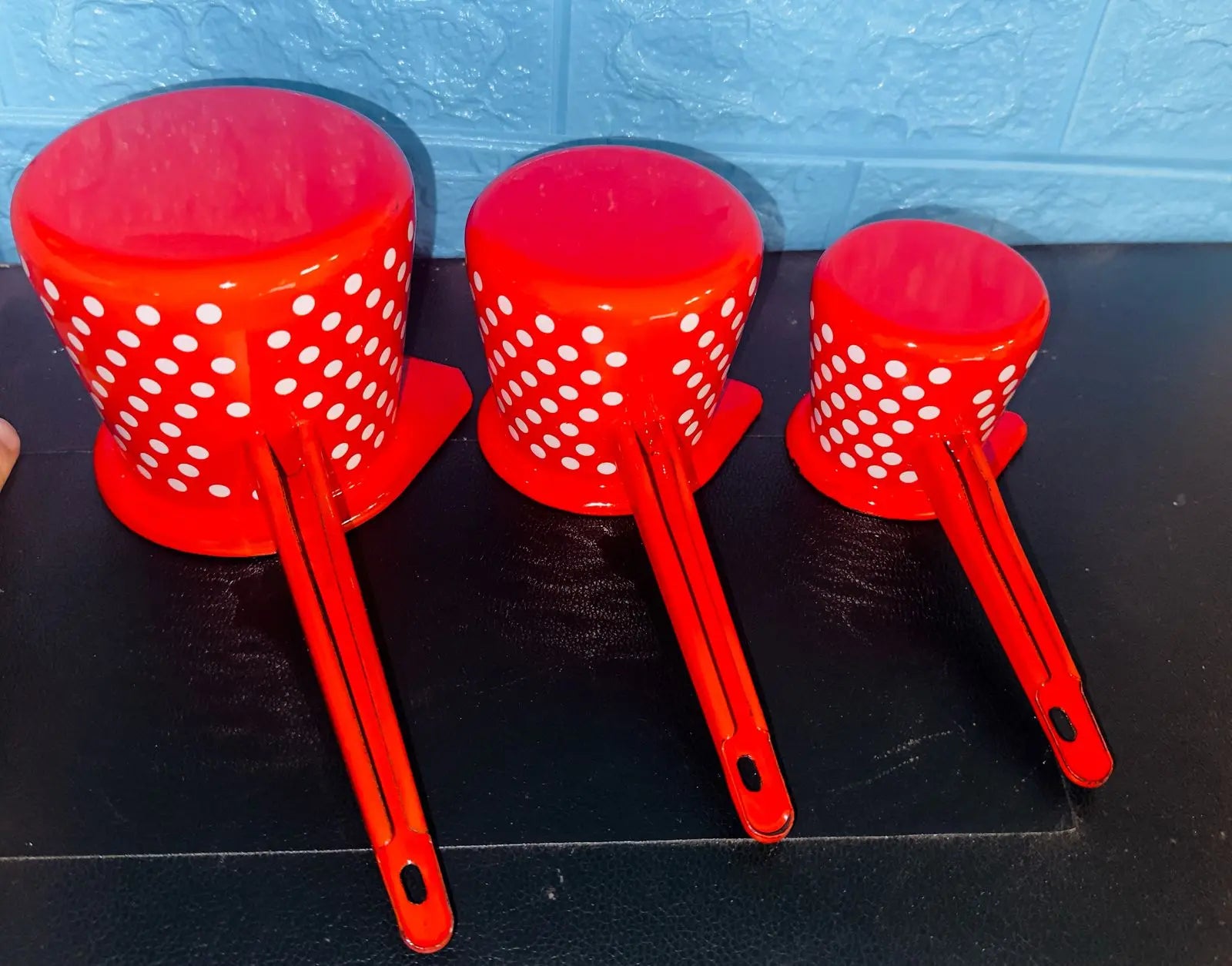 SET OD 3X POSUDE ZA PRIPREMANJE KAVE INOX 250/500/700ML Outlet Prodaja