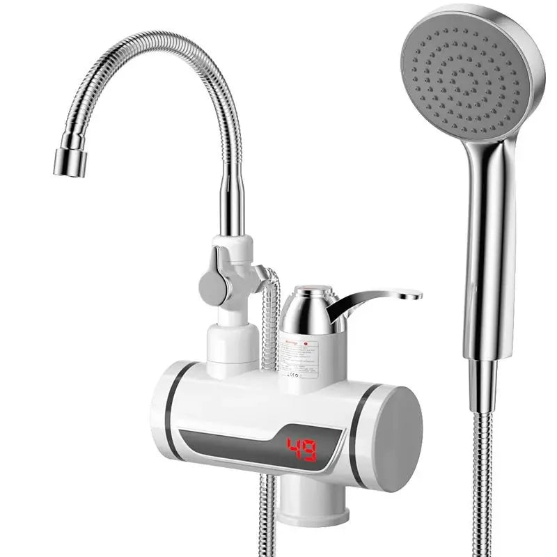 SLAVINA SA GRIJAČEM ZA SUDOPER S TUŠEM SLAVINA SA GRIJAČEM ZA SUDOPER S TUŠEM