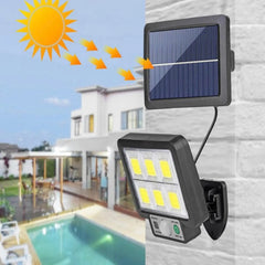 SOLARNI REFLEKTOR 120W SA SENZOROM NA DALJINSKI SA PRODUNIM KABLOM 2KOMADA Top Proizvodi