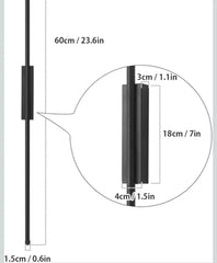 Slim LED stenska svetilka Outlet Prodaja