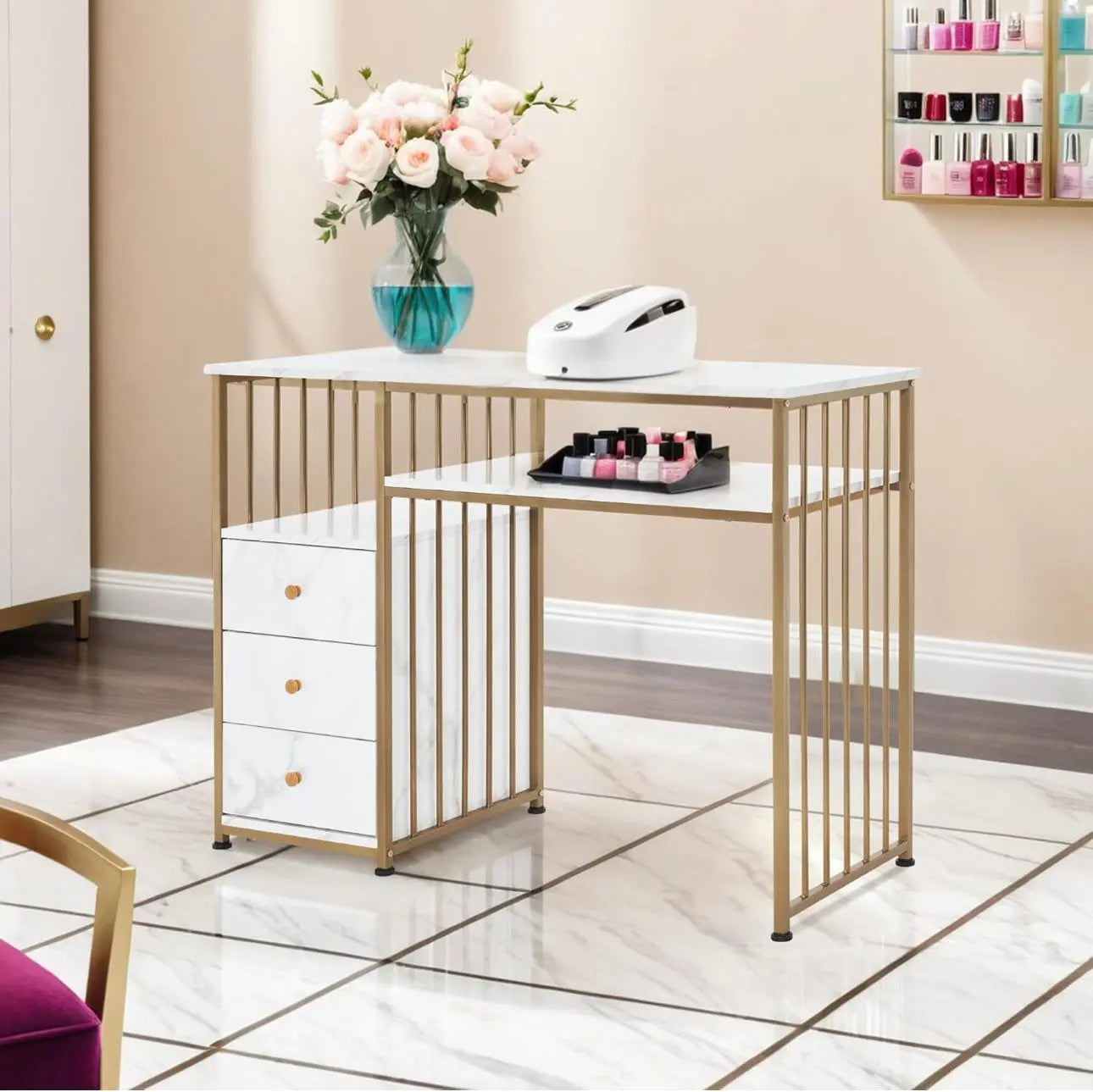 Stol za šminkanje Gold Outlet Prodaja