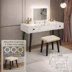 Stol za šminkanje s rasvjetom Outlet Prodaja