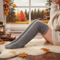 Ultra Mekane Dugačke Zimske Čarape - 55 cm Outlet Prodaja