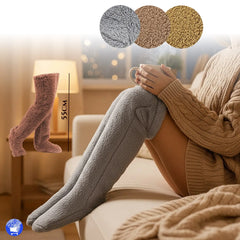 Ultra Mekane Dugačke Zimske Čarape - 55 cm Outlet Prodaja