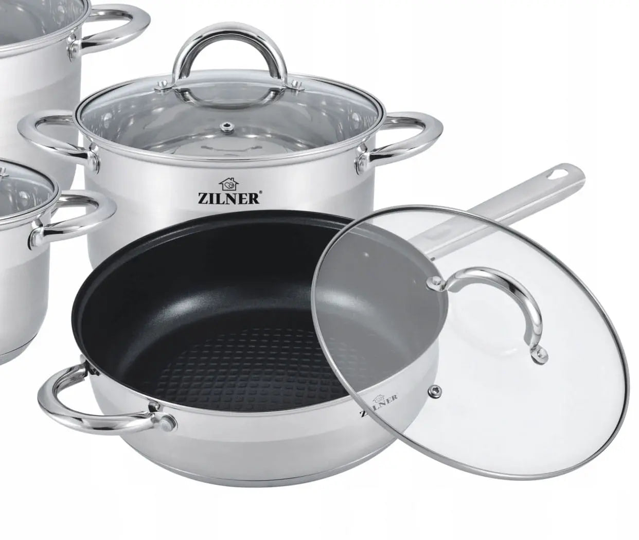 VRHUNSKI INOX 18/10 ZILNER SET LONACA 12 DJELNI Outlet Prodaja