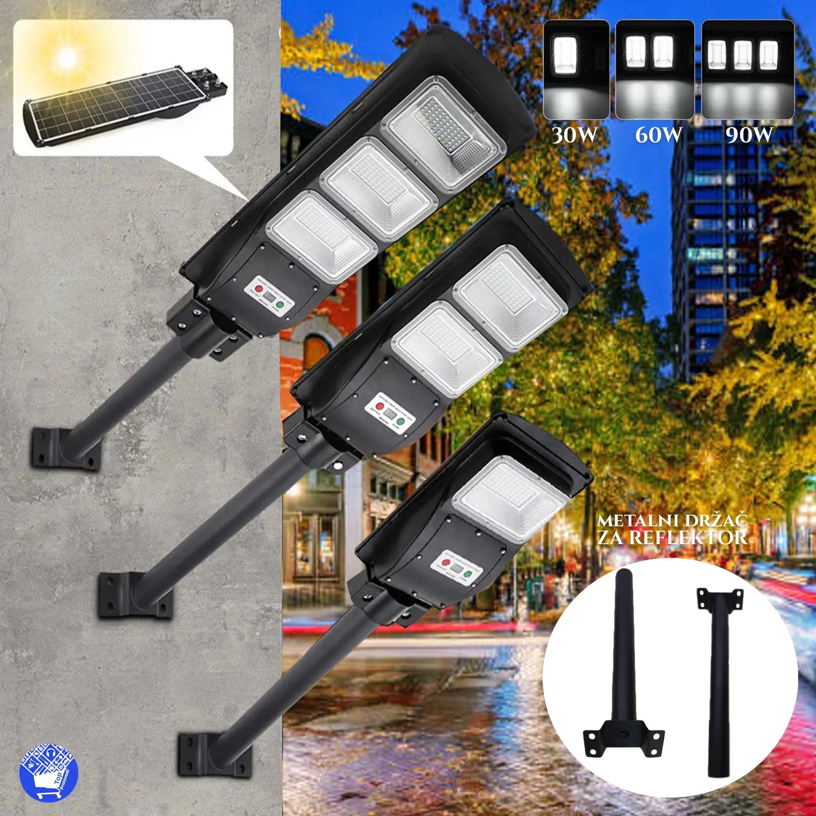 Vanjski solarni reflektor Top Proizvodi 2