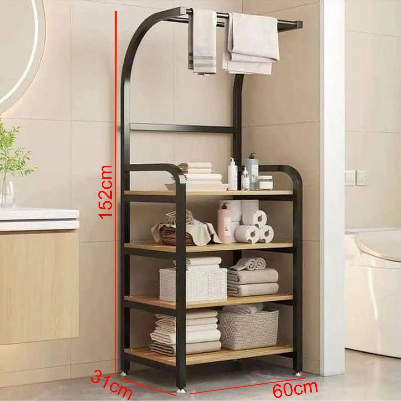 Višenamjenska kupaonska polica za odlaganje stvari Outlet Prodaja