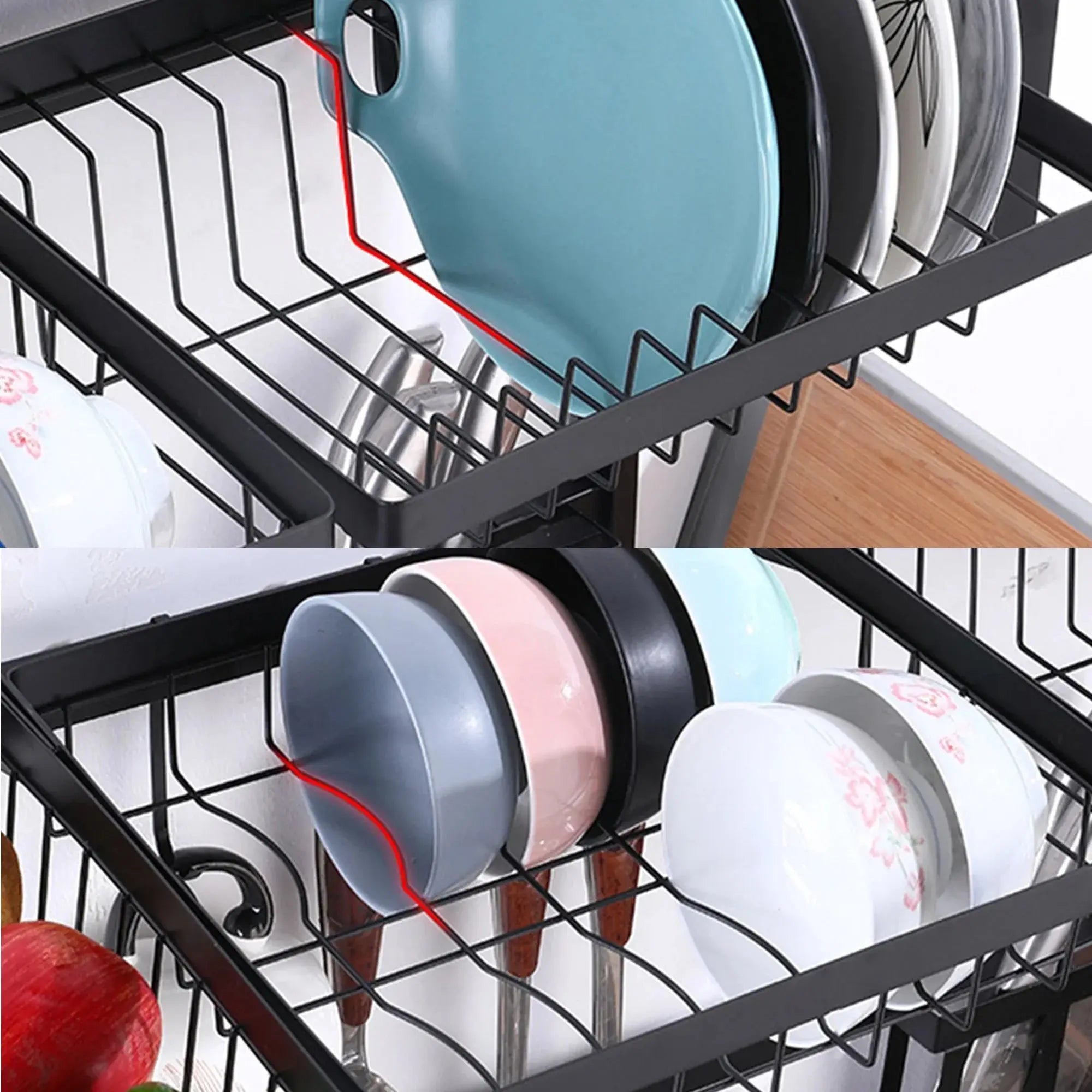 Višenamjenski stalak za posuđe - 65 cm / 85 cm Outlet Prodaja