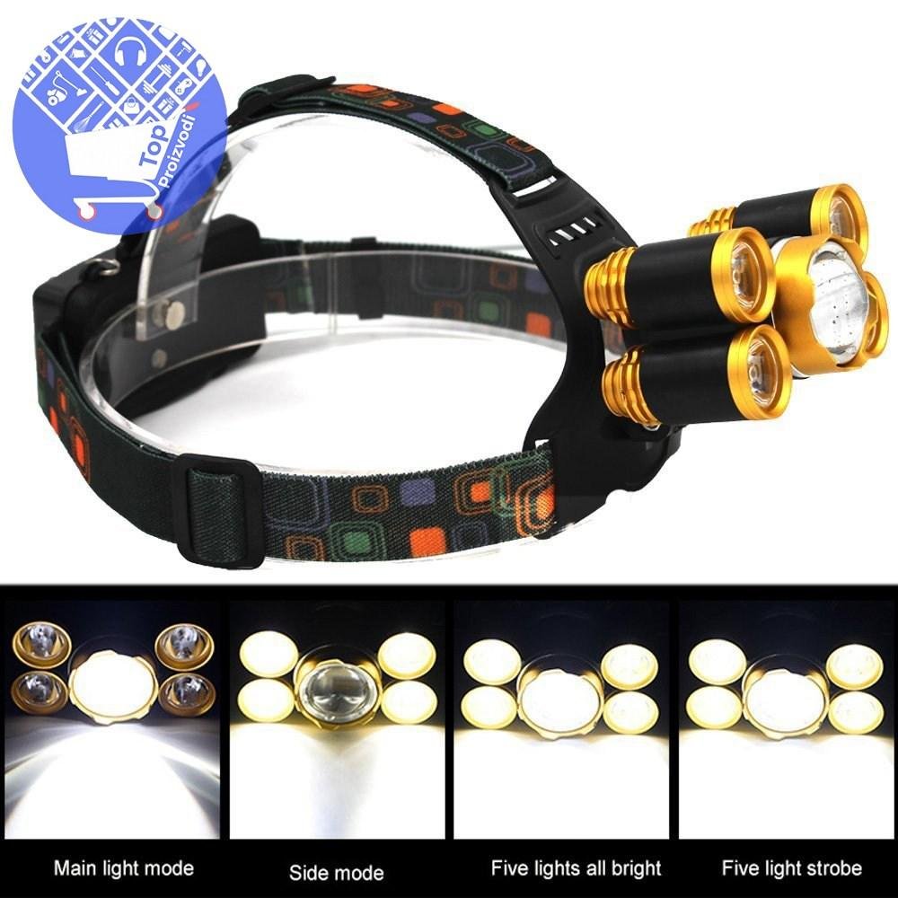 Baterijska svjetiljka naglavna punjiva Top Proizvodi 2