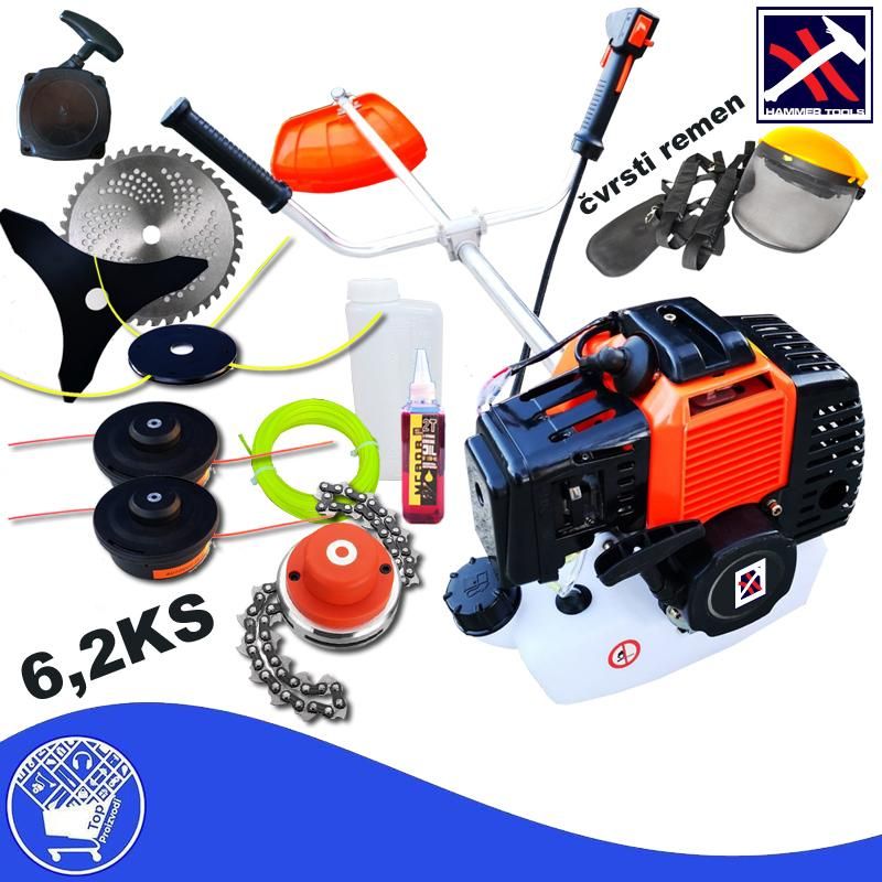 Full trimer 6,2 KS sa punom opremom  - Hammmer Tools Top Proizvodi