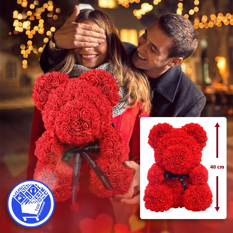 Medvjedić od ruža 40cm Top Proizvodi 2