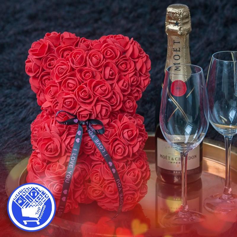 Medvjedić od ruža 40cm Top Proizvodi 2