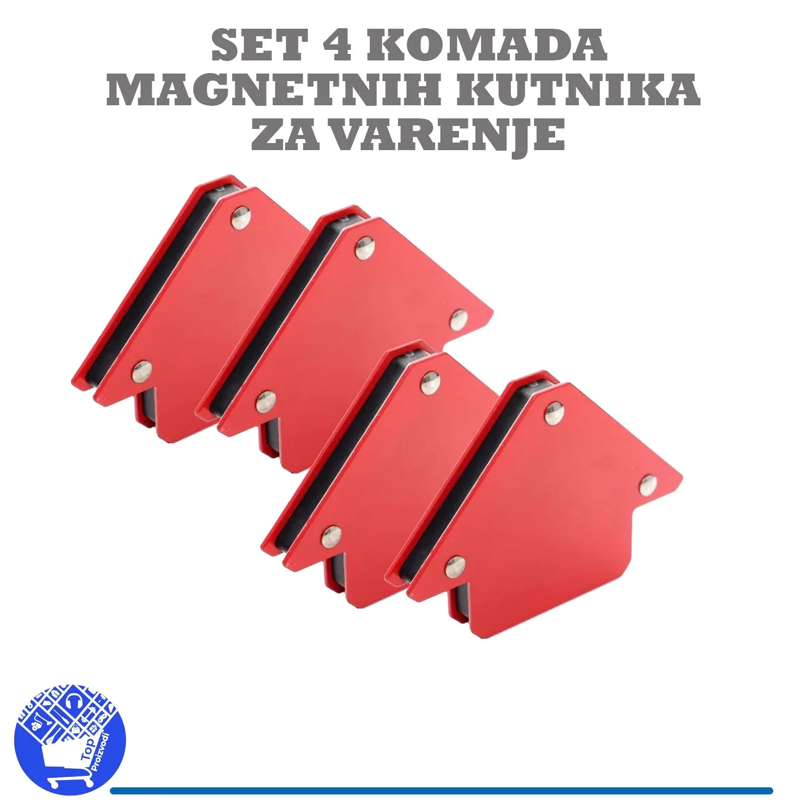 SET 4 KOMADA MAGNETNIH KUTNIKA ZA VARENJE Top Proizvodi